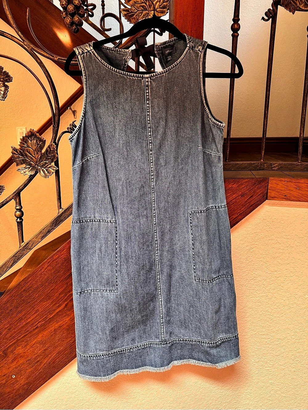 J. Jill Denim Midi Dress in Blue